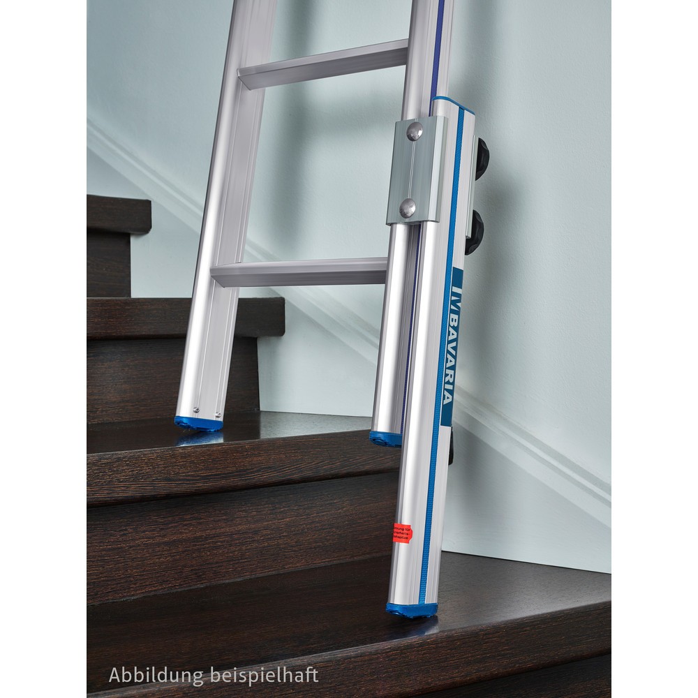 Produktabbildung: BAVARIA® Fußverlängerung, für gerade BAVARIA® Leitern ohne Traverse mit 100 mm Holm