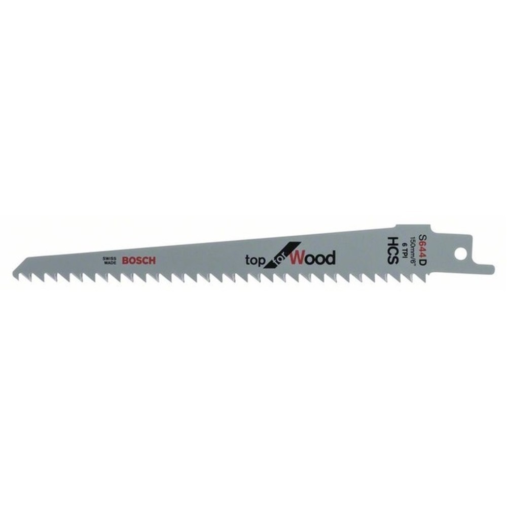 Produktabbildung: Säbelsägeblatt S 1531 L L.240mm B.19mm TPI 5 5mm 100 St./Karte