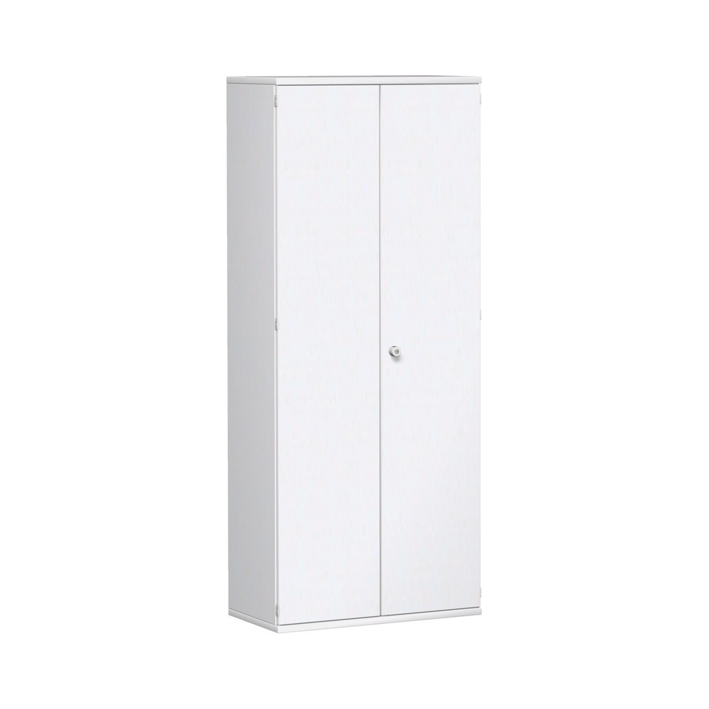 Produktabbildung: Geramöbel Büroschrank Profi, 5 OH, Breite 800 mm, Flügeltür, weiß