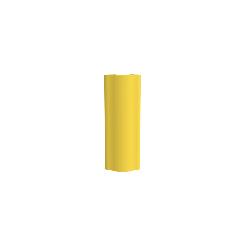 Produktabbildung: Dancop d-flexx Anfahrschutz für Regale Alfa, aus Kunststoff, Innenmaß HxB 400 x 100-125 mm