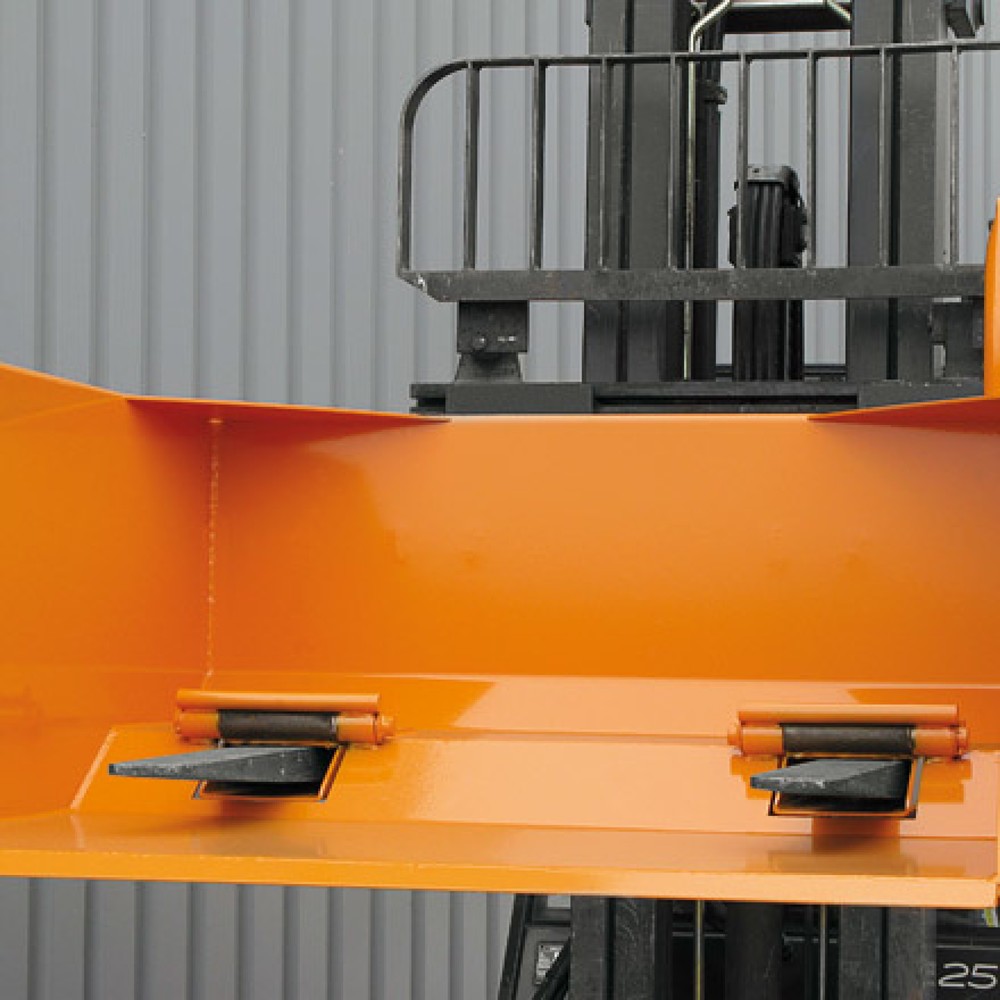 Produktabbildung Nr. 2: Eichinger® Schaufel mit Staplergabel-Durchschub, 3000 kg, 750 Liter enzianblau
