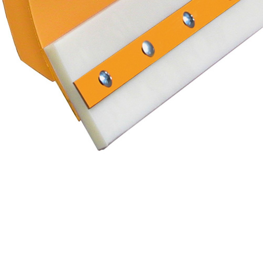 Produktabbildung: Ersatz-Schürfleiste aus PU für Bauer® Stapler-Schneeschieber Profi, Breite 1.500 mm
