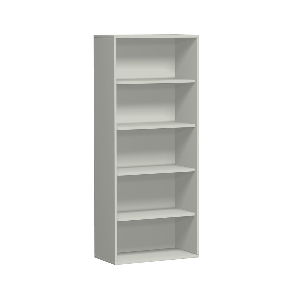 Produktabbildung: Geramöbel Büroregal Profi, 5 OH, Breite 800 mm, lichtgrau