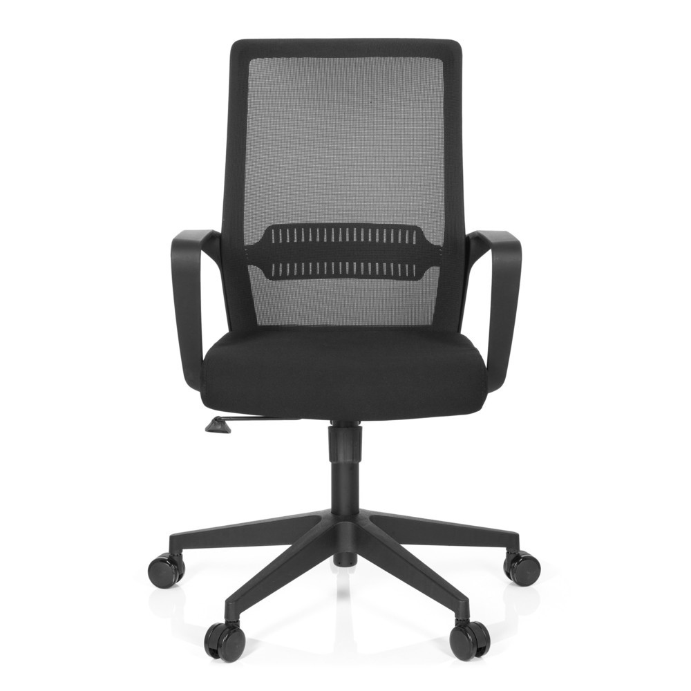 Produktabbildung: hjh OFFICE Bürostuhl / Drehstuhl PRESTON Netzstoff, schwarz