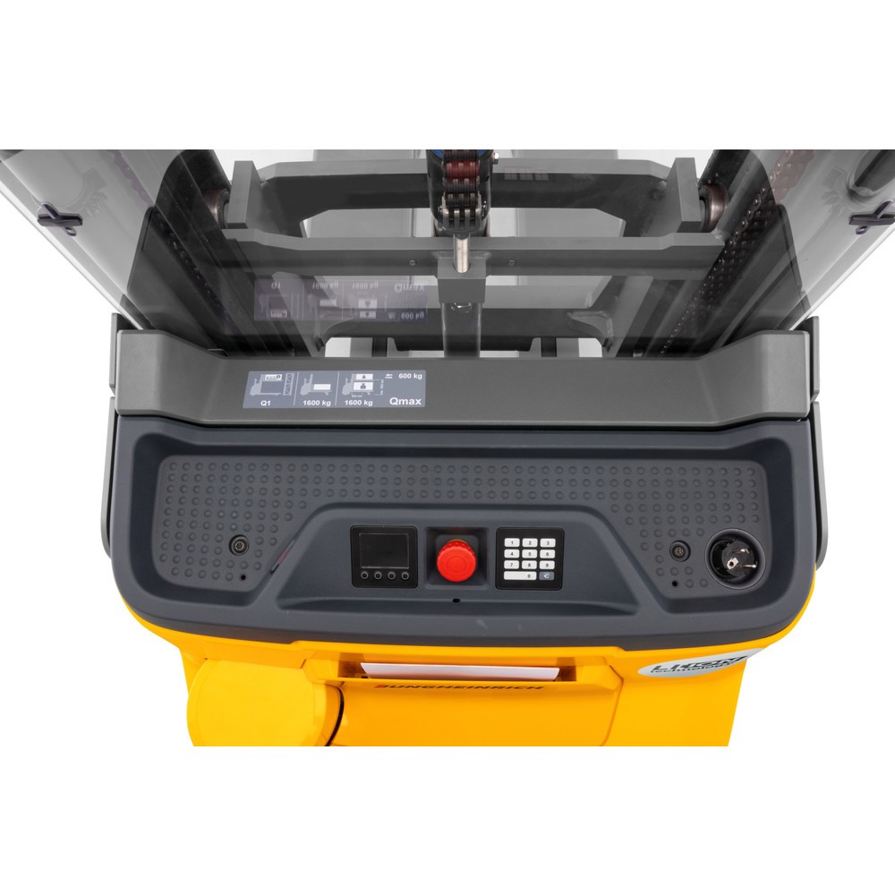 Produktabbildung Nr. 4: Jungheinrich Elektro-Hochhubwagen EJC 112zi ZZ, Zweifach-Teleskop-Hubgerüst, Hubhöhe 2.590 mm, Tragfähigkeit 1.200 kg, Proportionalhydraulik, Doppelstockfunktion