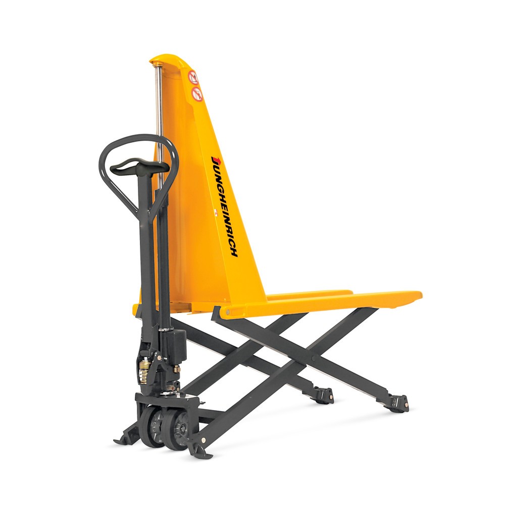 Produktabbildung: C-Ware Jungheinrich Scheren-Hubwagen AMX 10, TK 1.000 kg, Nylon