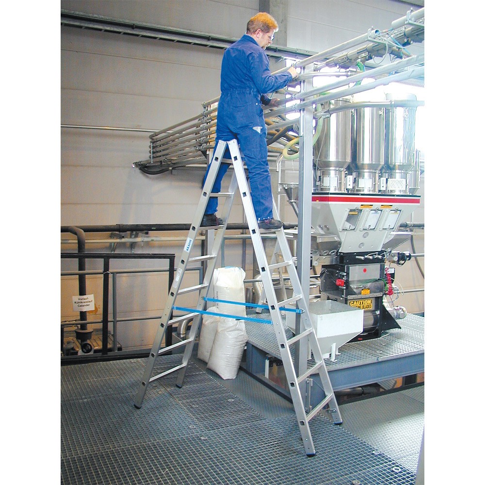Produktabbildung Nr. 3: KRAUSE® STABILO Aluminium-Sprossenleiter, 2-seitig begehbar, Standhöhe 2,10 m