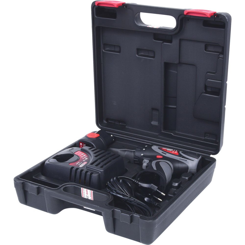 KS TOOLS 1/4'' Akku-Bit-Schrauber, 24Nm, 400 U/min 10,8V, mit 1 Akku und 1 Ladegerät