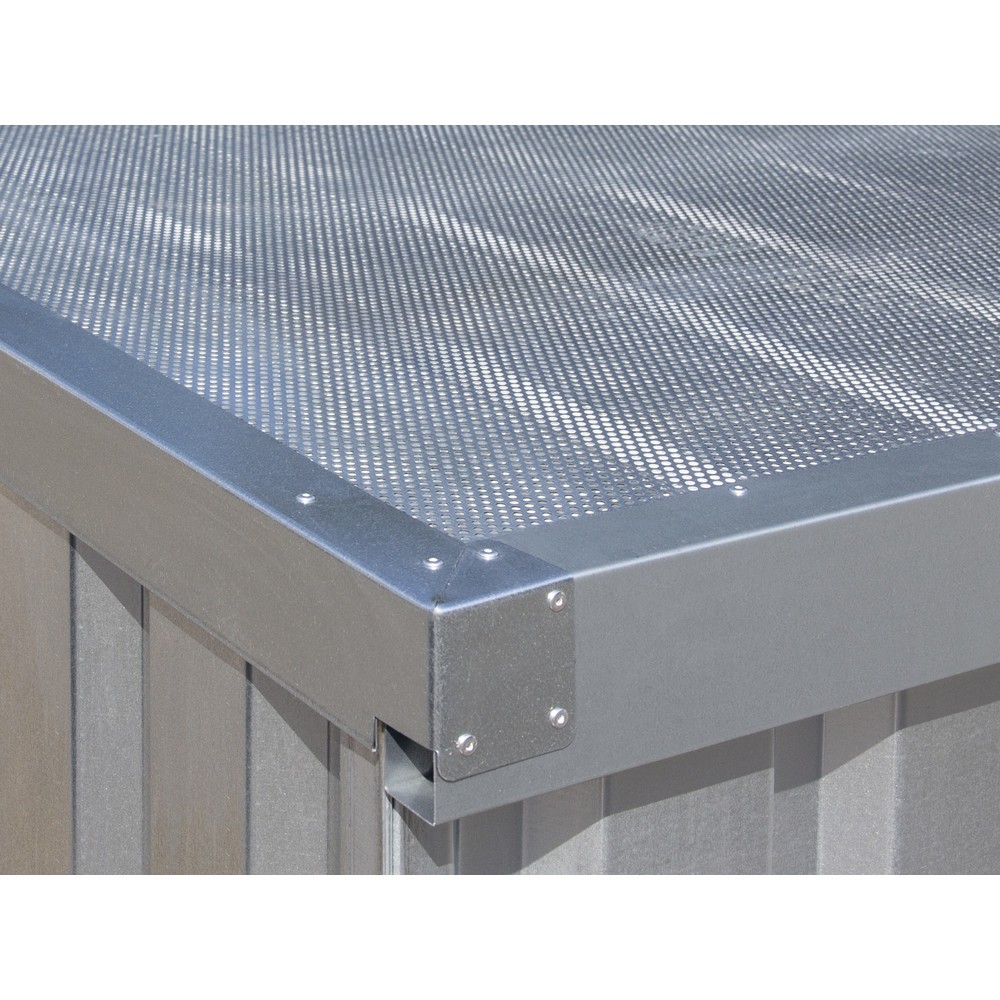 Produktabbildung: Laubschutzgitter für FLADAFI® Materialcontainer 21m² /SAFE Tank Gefahrstoffcontainer 4000
