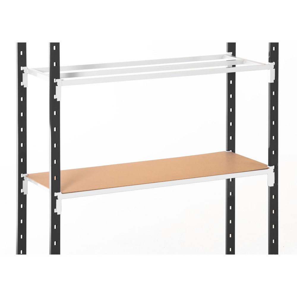 Produktabbildung Nr. 6: ManOrga Fachbodenregal verzinkt mit 6 StahlblechbödenFachlast 230 kg, HxBxT 2.500 x 2.543 x 810 mm