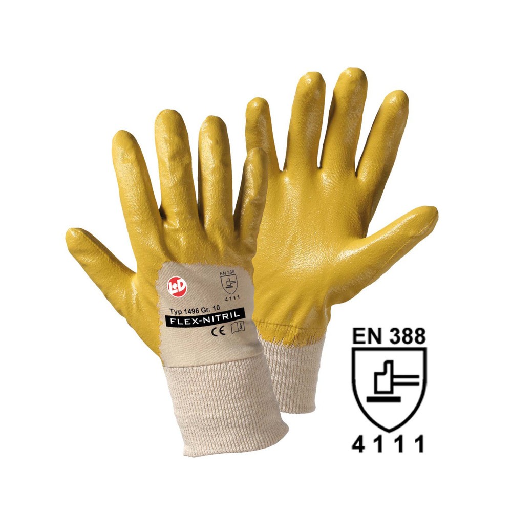 Produktabbildung: Mechanische Schutzhandschuhe Flex Profi, Größe 8