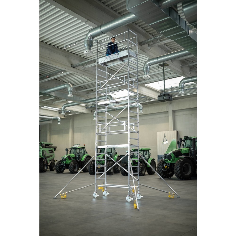 Produktabbildung Nr. 2: Munk Rollgerüst 0,75 x 1,80 m mit Ausleger Plattformhöhe 3,35 m