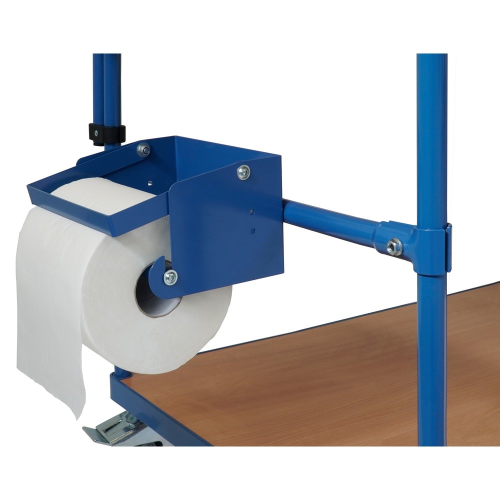 Produktabbildung: Papierrollenhalter für fetra® Leichttisch-Wagen, Breite 589 mm