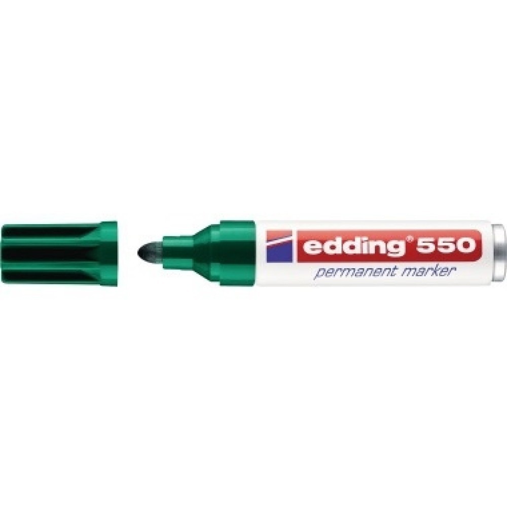 Produktabbildung: edding Permanentmarker 550 4-550004 3-4mm Rundspitze nachfüllbar gn
