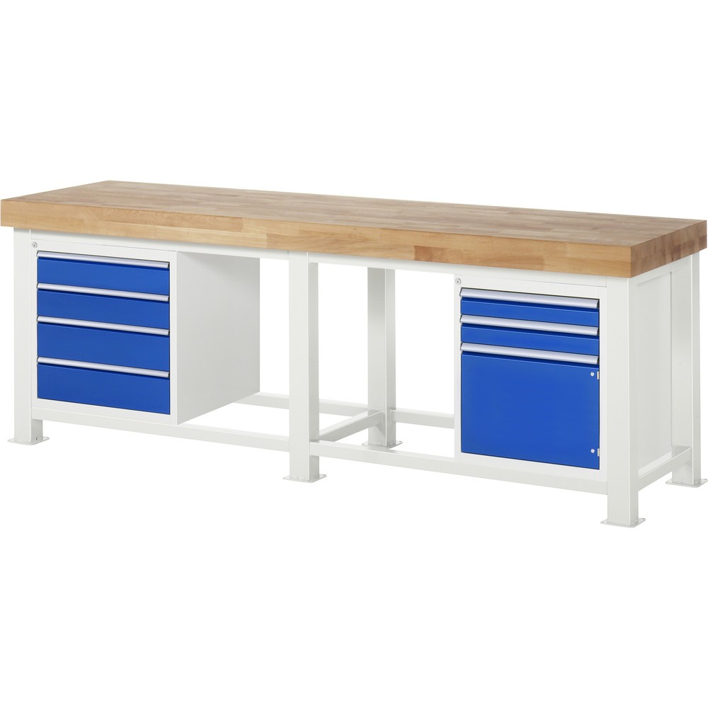 Produktabbildung Nr. 3: RAU Schwerlastwerkbank, HxBxT 850 x 1.500 x 700 mm, Traglast max. 2.500 kg