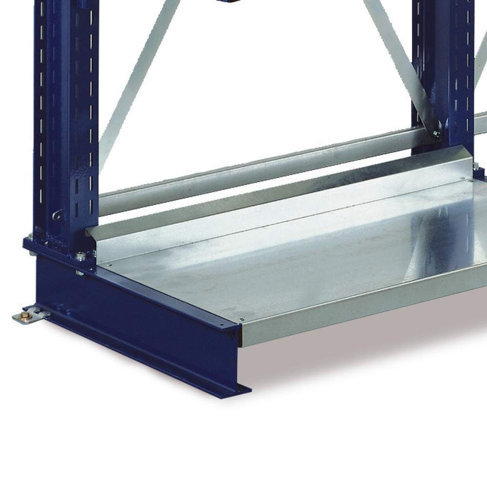 Sockelboden für META Kragarmregal, Tragkraft 500 kg