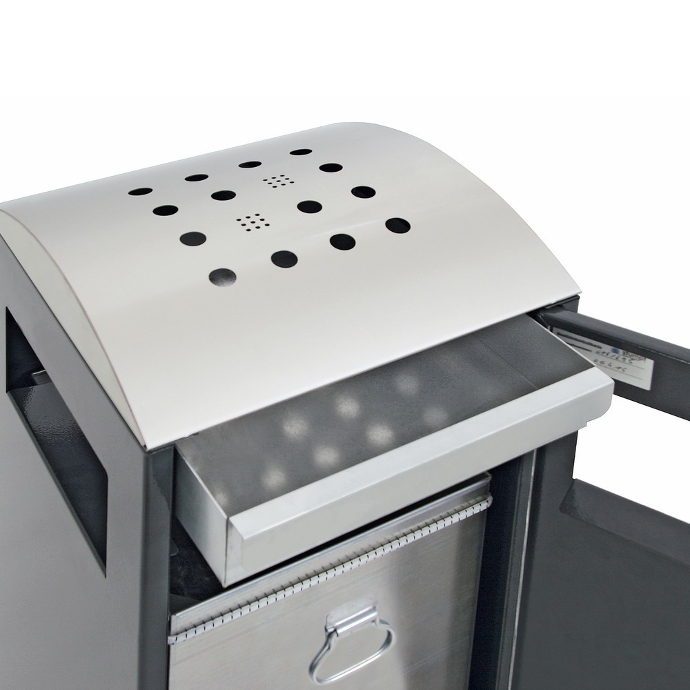 Produktabbildung Nr. 3: stumpf® Ascher-Abfall-Kombination, 40 Liter